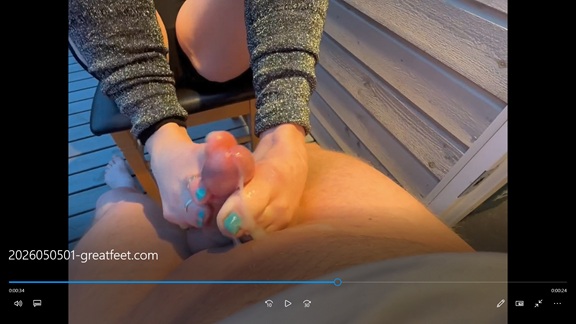 foot fetish video