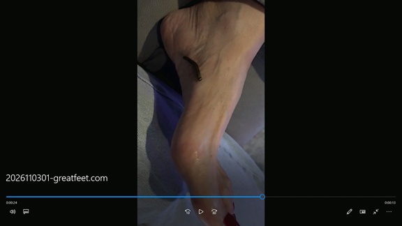 foot fetish video